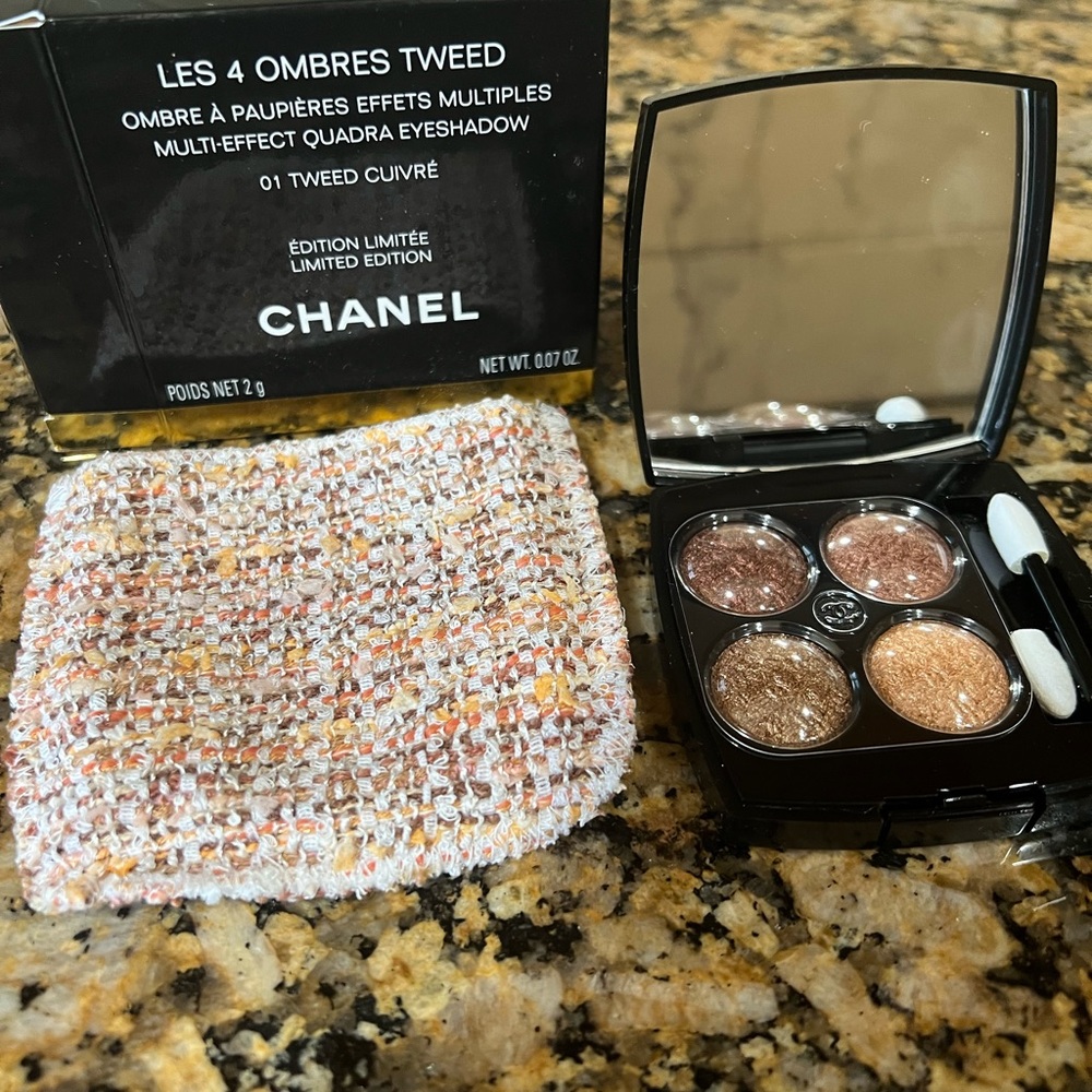 Chanel Les 4 Ombres Tweed 01 Cuivre
